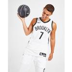 Nike Maillot NBA Brooklyn Nets Durant #7 Swingman Homme - White, White