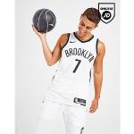 Maillots de basketball blancs en fil filet à motif New York NBA respirants Taille 3 XL classiques pour homme 