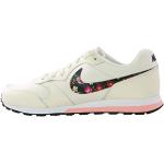 Chaussures de running Nike MD Runner 2 rose pastel en daim légères Pointure 35,5 look fashion pour enfant 
