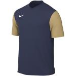 T-shirts Nike Tiempo dorés en polyester à manches courtes Taille S look fashion pour homme 