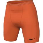 Shorts de sport Nike Strike orange en polyester lavable à la main Taille M classiques pour homme 