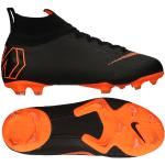 Chaussures de football & crampons Nike Mercurial Superfly VI noires Pointure 36,5 pour enfant en promo 