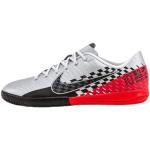 Nike Mercurial Vapor 13 Academy Neymar Jr. IC Chaussures de Football, Multicolore (Chrome/Black/Red Orbit/Platinum Tint 6), 28 EU