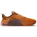 Chaussures de running Nike Metcon marron en fil filet pour homme en promo 