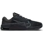 Chaussures de running Nike Metcon gris foncé en fil filet pour homme en promo 