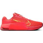 Chaussures de running Nike Metcon orange en fil filet pour homme 