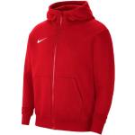 Sweats à capuche Nike Park rouges en coton enfant 
