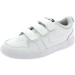 Baskets velcro Nike Pico 5 blanches en cuir synthétique Pointure 39 look fashion 