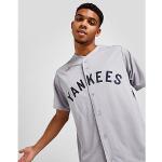 Maillots de sport gris en jersey à motif New York NY Yankees lavable en machine Taille M pour homme 