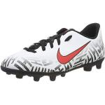 Nike Neymar Jr. Vapor 12 Club FG Chaussures de Football, Multicolore (White/Challenge Red/Black 170), 38 EU