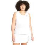 Débardeurs Nike blancs en polyester lavable en machine Taille M pour femme 
