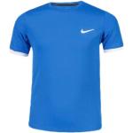 Nike NKCT Dry T-Shirt Mixte Enfant Signal Blue/White FR : S (Taille Fabricant : S)