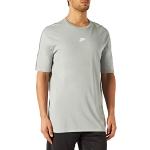 Nike NSW Repeat Top Sleeve Shirt Lt Smoke Grey/Whi