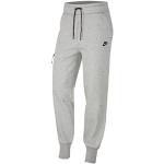 Joggings Nike Tech Fleece gris foncé en polaire Taille L look fashion pour femme 