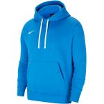 Vêtements de sport Nike Park bleus en polaire à capuche à manches longues Taille XL look fashion pour homme en promo 