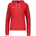 Vêtements de sport Nike Park rouges en polaire respirants à capuche à manches longues Taille XL pour femme 