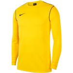 Sweatshirts Nike Park jaunes en polyester enfant classiques en promo 