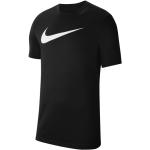 T-shirts col rond Nike Swoosh noirs respirants à manches courtes à col rond Taille M pour homme en promo 