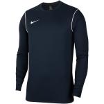 T-shirts Nike Park bleus en polyester à manches longues respirants à manches longues à col rond Taille L pour homme en promo 