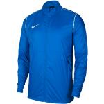Vestes de sport Nike Park bleues en polyester imperméables respirantes à manches longues à col montant Taille XL pour homme en promo 