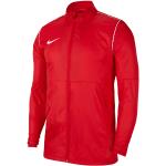 Vestes de sport Nike Park rouges en polyester imperméables respirantes à manches longues à col montant Taille M pour homme en promo 
