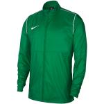 Vestes de sport Nike Park vertes en polyester imperméables respirantes à manches longues à col montant Taille M pour homme en promo 