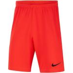 Nike Park 3 Shorts, Crimson Brillant/Noir, M Mixte