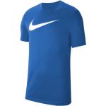T-shirts col rond Nike Park bleus en polaire respirants à manches courtes à col rond Taille M pour homme en promo 