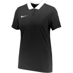 Polos de sport Nike Park noirs respirants à manches courtes Taille XS pour femme en promo 
