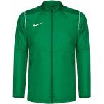 Vestes de pluie Nike Park vertes en polyester coupe-vents respirantes à manches longues à col montant Taille M pour homme 