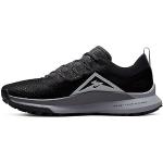 Nike Homme React Pegasus 4 Men's Trail Running Shoes, Black Aura Dark Grey Wolf Grey, 47 EU