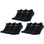 Nike Performance SX4705 Lot de 9 paires de chaussettes pour baskets Blanc/noir, Noir , 34-38