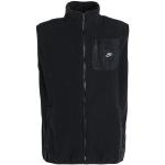 Vestes zippées Nike noires en polyester à col roulé Taille XS pour homme 