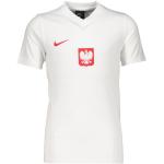 T-shirts à col rond Nike blancs en polyester enfant en promo 