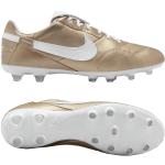 Chaussures de football & crampons Nike Premier dorées en cuir synthétique Pointure 40 pour homme 