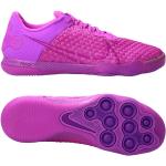 Chaussures de foot en salle Nike React violettes pour homme 