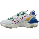 Baskets à lacets Nike React Vision blanches Pointure 41 look casual pour homme 