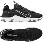 Chaussures Nike React Vision noires en caoutchouc en daim respirantes Pointure 45,5 pour homme 