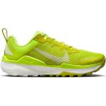 Chaussures de running Nike Wildhorse jaunes en caoutchouc pour femme en promo 
