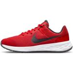 Baskets à lacets Nike Revolution 5 rouges légères à scratchs Pointure 23,5 look casual pour enfant en promo 