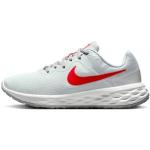 Chaussures de running Nike Revolution 6 grises en fil filet à motif loups Pointure 36,5 look fashion pour femme 