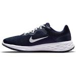 Chaussures de running Nike Revolution 6 blanches Pointure 44 look fashion pour homme 