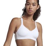 Nike Rival Bra Soutien-Gorge de Sport Femme White/White/(Pure Platinum) FR: S (Taille Fabricant: 34B)