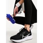 Baskets à lacets Nike Zoom Pegasus noires en caoutchouc à lacets Pointure 39 look casual pour femme 
