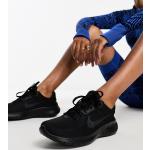 Baskets à lacets Nike Flex noires en caoutchouc à lacets Pointure 43 look casual pour femme 