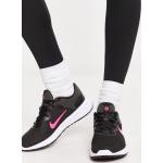 Baskets à lacets Nike Revolution 6 noires en caoutchouc à lacets Pointure 40 look casual pour femme en promo 