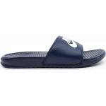 Sandales Nike Benassi bleues Pointure 41 avec un talon jusqu'à 3cm pour femme 