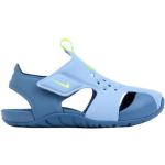 Sandales Nike bleues en caoutchouc Pointure 17 pour bébé en promo 