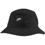 Chapeaux bob Nike Sportswear noirs en coton Taille S look sportif pour femme 