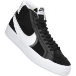 Chaussures Nike Blazer Mid blanches en caoutchouc en cuir avec semelles amovibles Pointure 38,5 pour homme en promo 